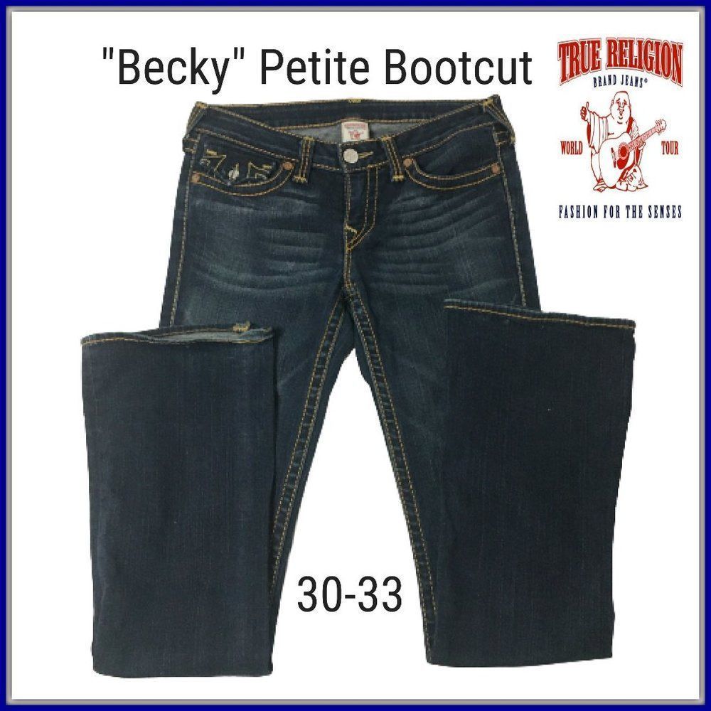 True Religion "Becky" Women's Jeans-30-33